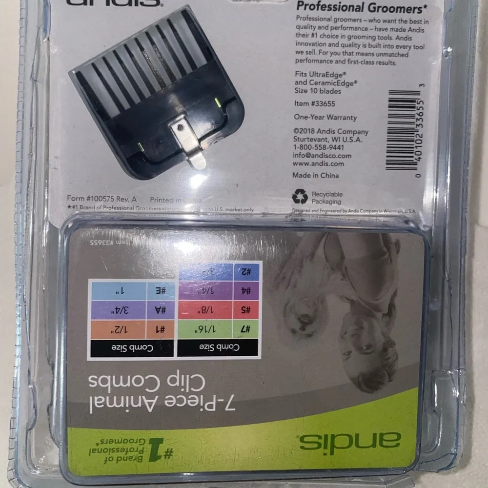 Andis 2-Speed Clipper & Accessories